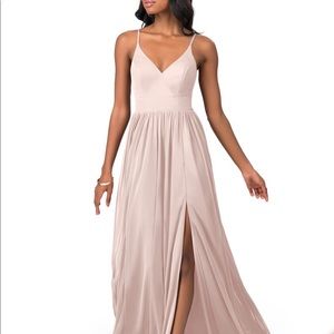 Azazie Dusty Rose Bridesmaid Dress Size 6